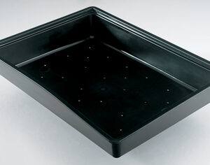 35x48cm Sowing Tray Black 4mm holes